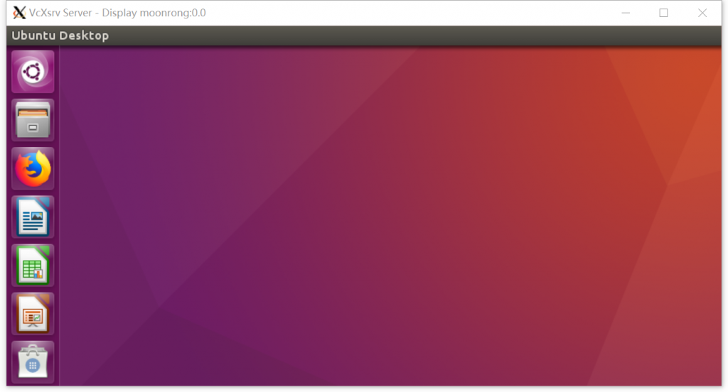 WIN10下创建Ubuntu18.04子系统及安装图形界面