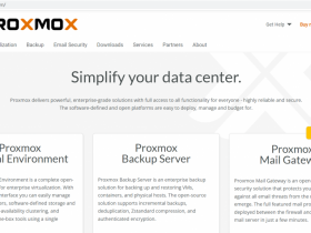 服务器虚拟化管理平台Proxmox VE功能简介及安装